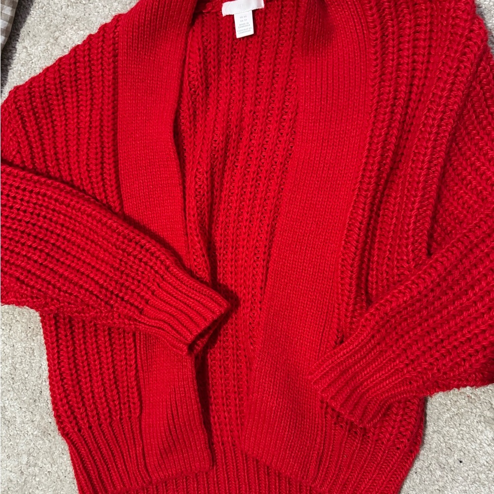 Cozy Red Women's Sweater